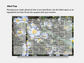 Dry Erase Magnetic Multipurpose Planner- Frost Aster Flowers
