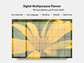 Digital Multipurpose Planner- False Sunflower Macro Photography 1