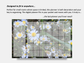 Dry Erase Magnetic Multipurpose Planner- Frost Aster Flowers