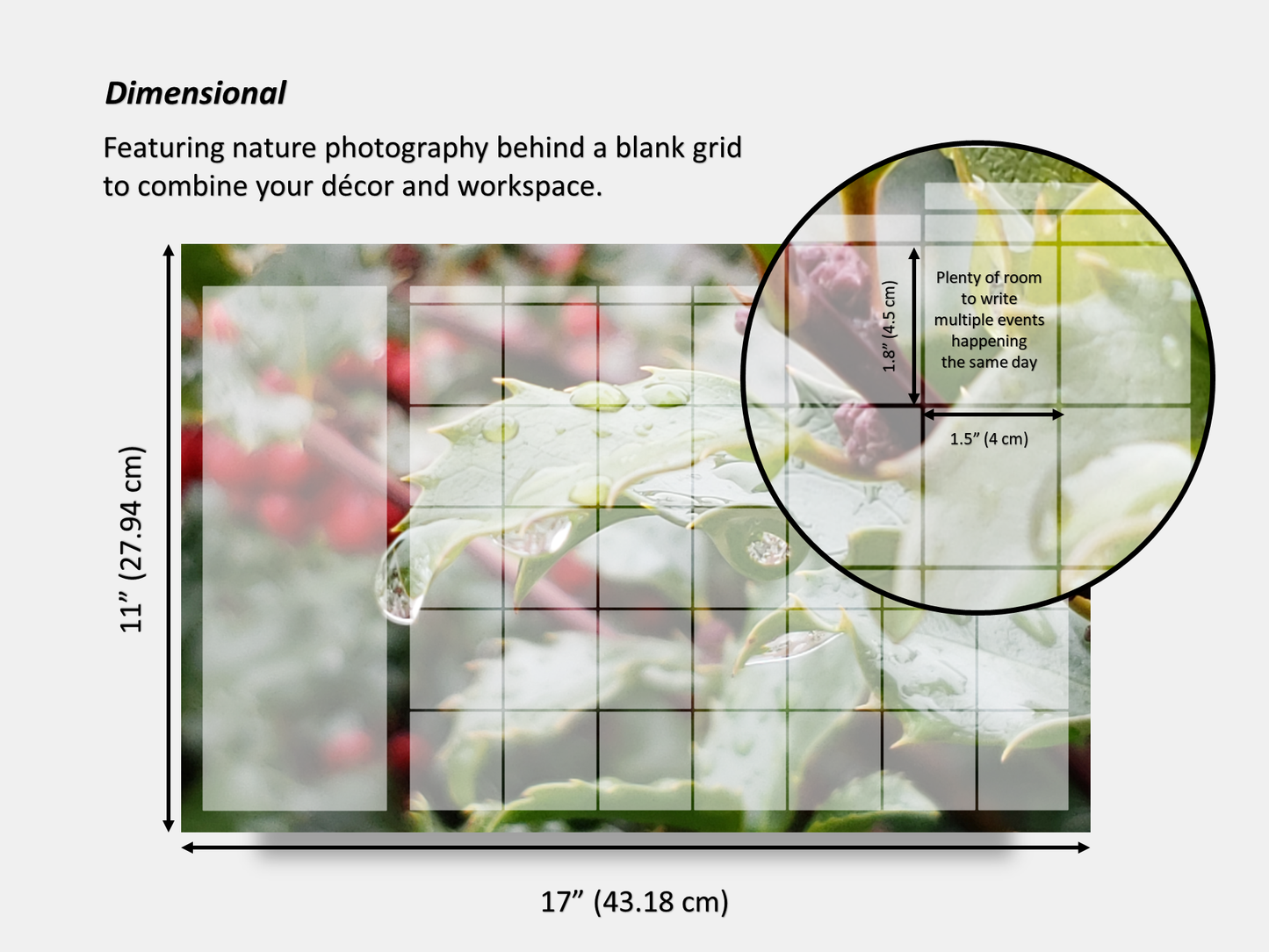 Digital Multipurpose Planner- Christmas Holly Plant Red Berries