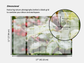 Digital Multipurpose Planner- Christmas Holly Plant Red Berries