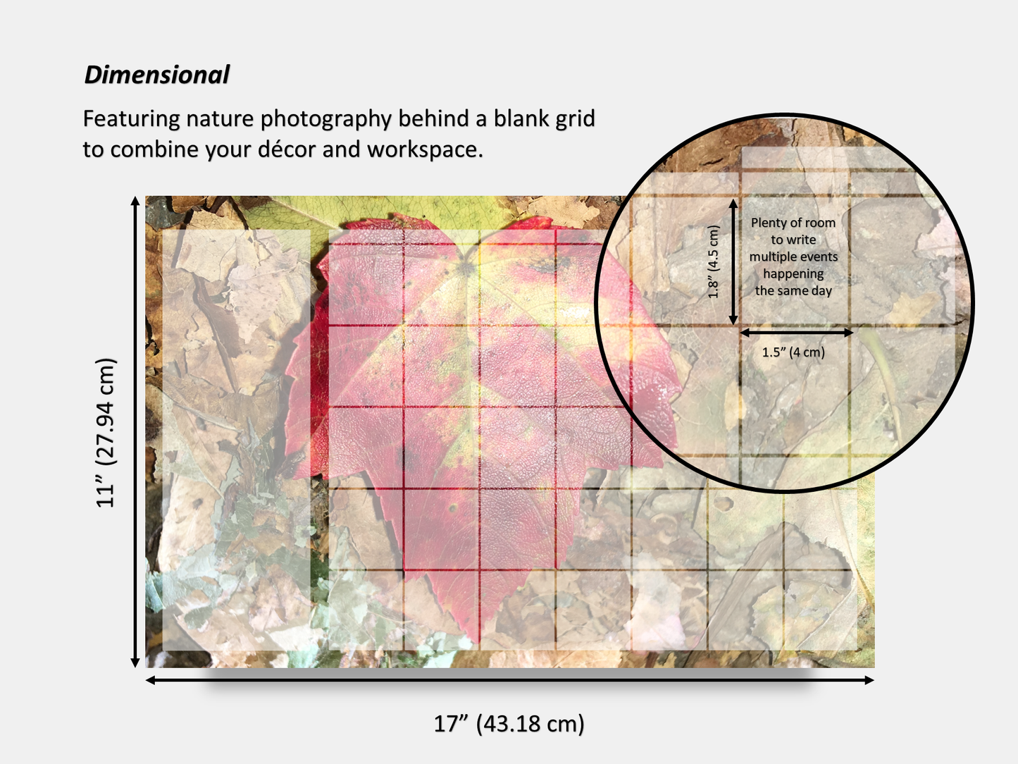 Digital Multipurpose Planner- Autumn Red and Orange Leaf
