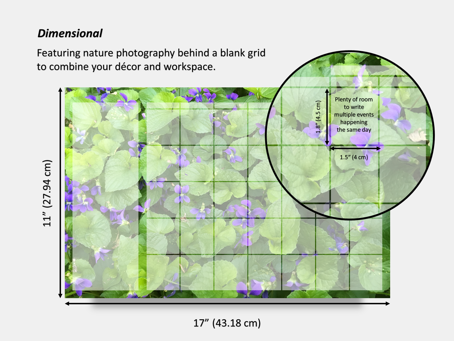 Digital Multipurpose Planner- A Field of Violets