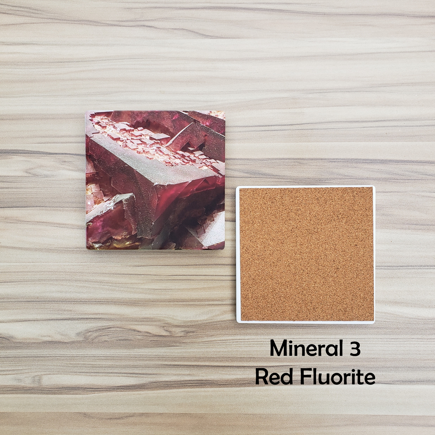 Ceramic Mineral Coaster Set