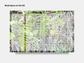 Digital Multipurpose Planner- A wall of green and yellow ferns