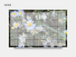 Dry Erase Magnetic Multipurpose Planner- Frost Aster Flowers