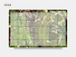 Digital Multipurpose Planner- A mossy cliff with ferns